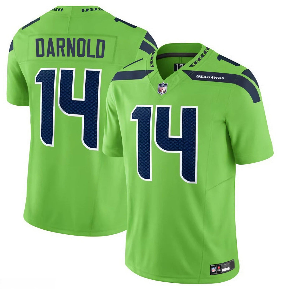Sam Darnold Seattle Seahawks Alternate Jersey - Neon Green