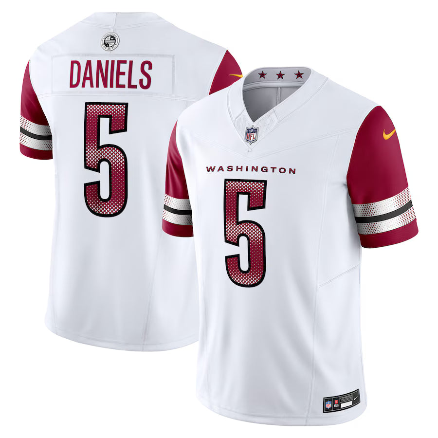 Jayden Daniels Washington Commanders Jersey - White