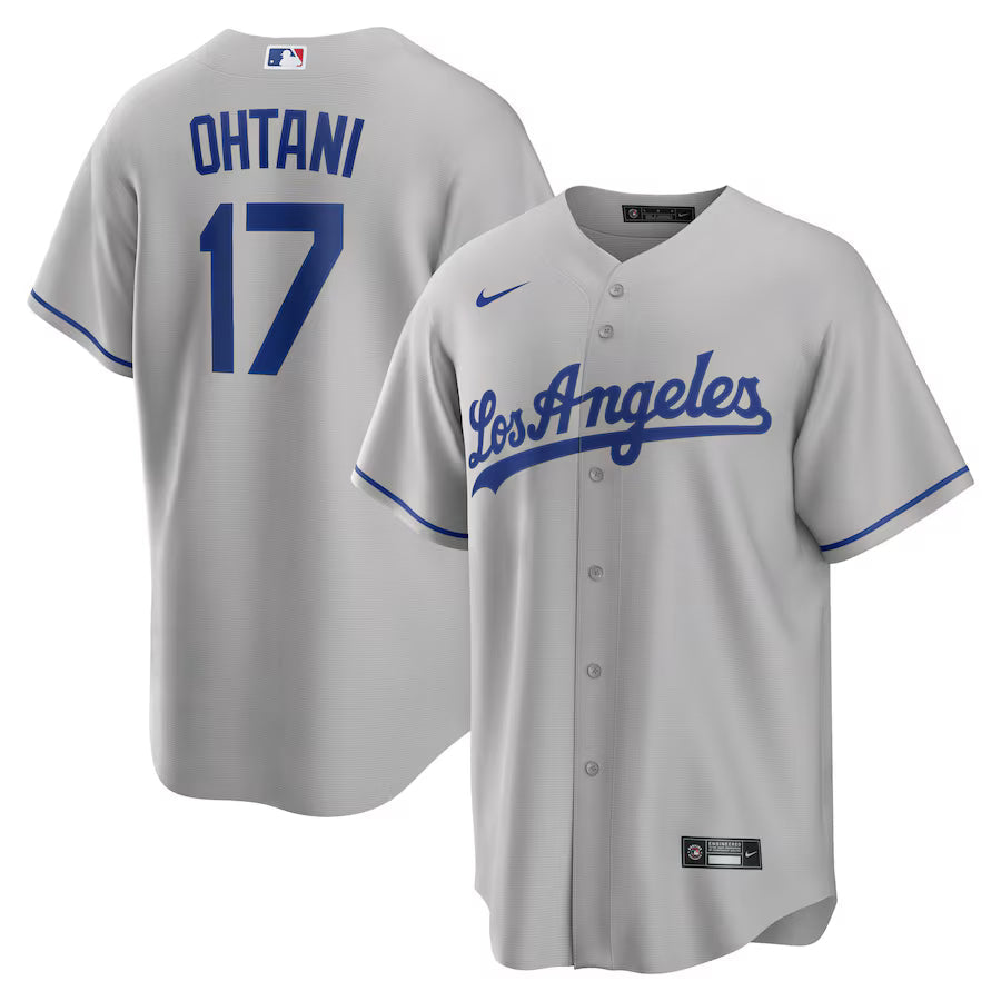 Shohei Ohtani Los Angeles Dodgers Away Jersey - Gray