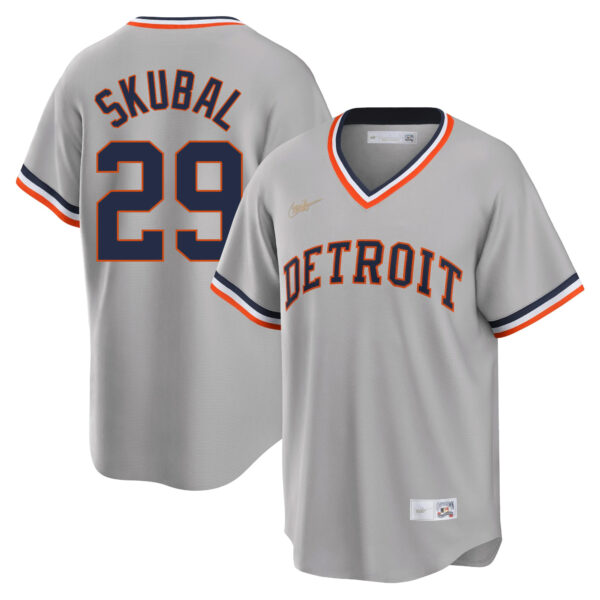 Tarik Skubal Detroit Tigers Cooperstown Collection Jersey - White